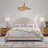 Jodiel Arched Boucle Upholstered Bed Frame-88745854-118914770