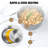 Koch Systeme Non-Stick Aluminum Saucepan-98185322-98185323