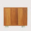 Meuble télé Jacent pour téléviseur de 70 po ou moins, console multimédia avec 2 armoires de rangement et tablettes ouvertes-1427776654