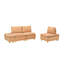 Canapé minimaliste rembourré avec compartiment de rangement et porte-gobelets-1603234469