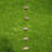 76" Long Iron Daisy Rain Chain
