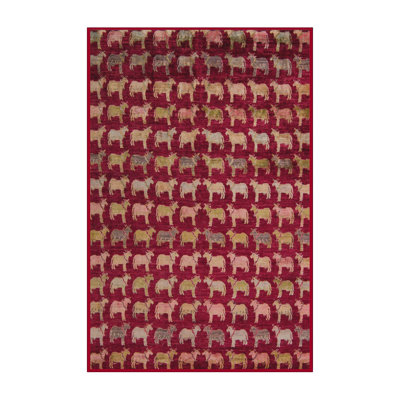 Tapis abstrait moderne 5417