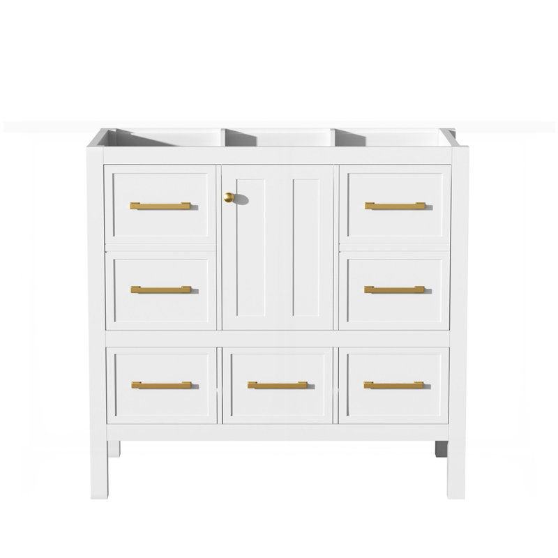 Meuble-lavabo 36 po sans lavabo, Blanc