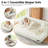 78" Convertible Compression Sofa Bed-687631306
