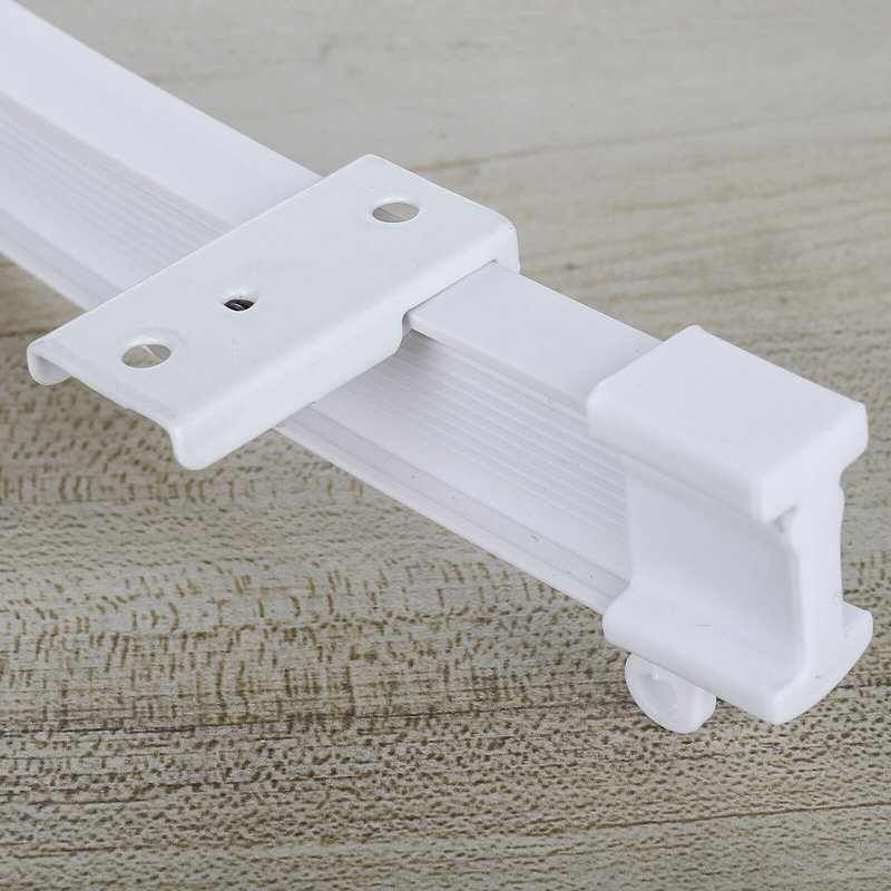 White Plastic / Acrylic 1cm to 500cm 1cm Curtain Track/Rail