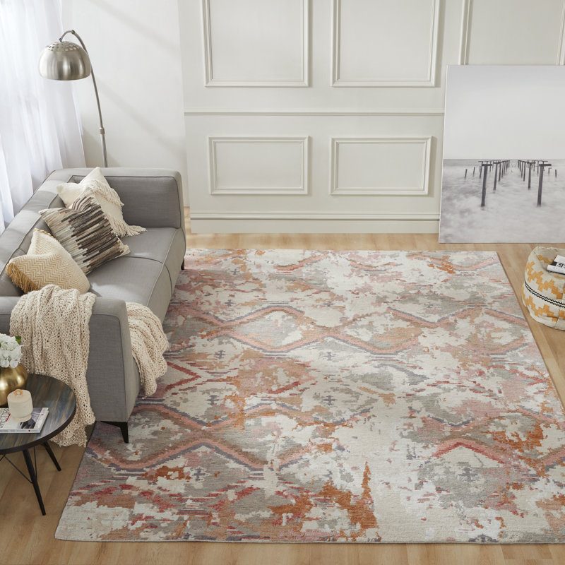 Mesa Mirage Hand Knotted Area Rug, Runner 2'6" x 10'