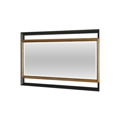 Miroir de paysage en métal