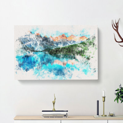 Banff National Park In Alberta Canada - Wrapped Canvas
