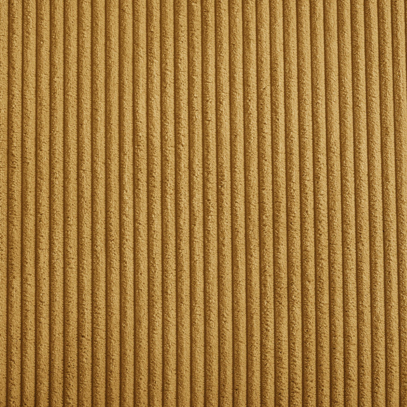 Stigler Upholstered Chaise Lounge, Yellow Corduroy