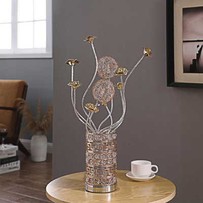 Lampe de table en aluminium