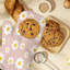 «Happy Face Oven Mitt» en sergé de coton