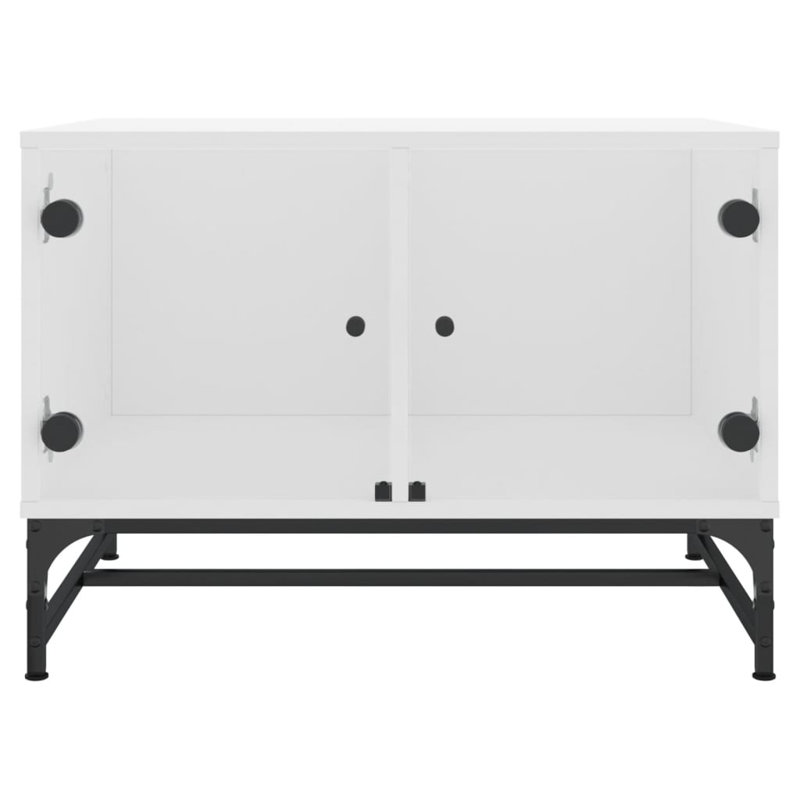 Aanuoluwa Coffee Table with Storage, White