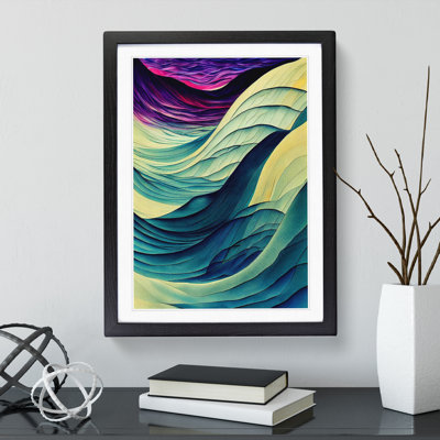 Layers Of An Ocean Wave Abstract No.1 - Wall Art