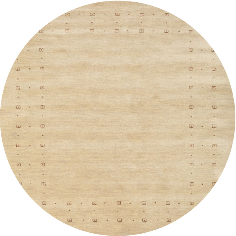 Abstract Indoor Rug, Round 5'