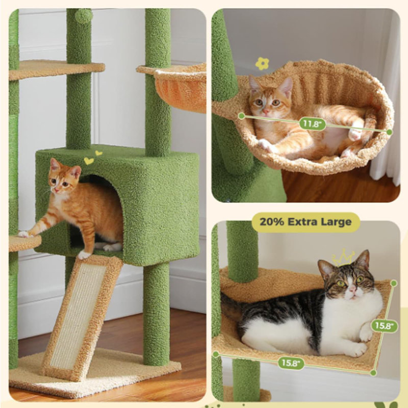 Emmarae 90.55'' H Cat Tree