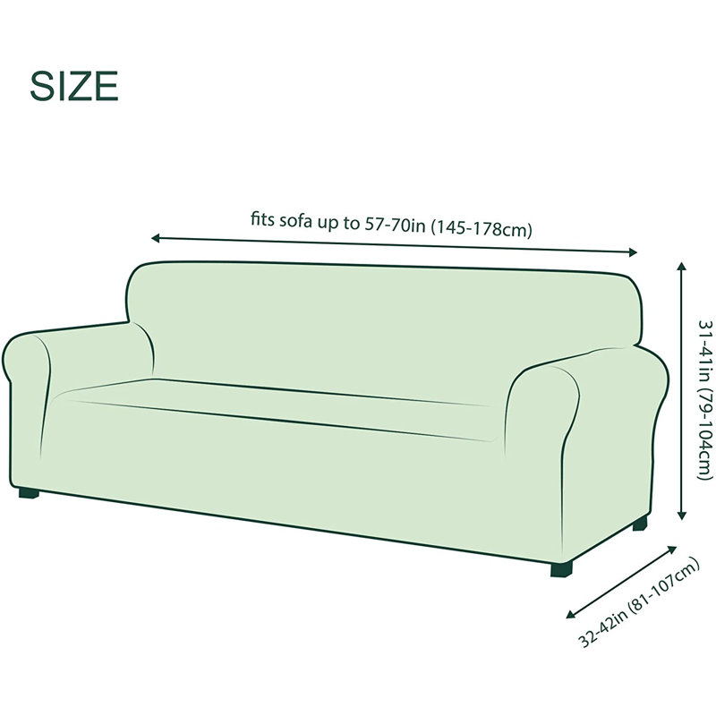 Rhombus Plaid Box Cushion Loveseat Slipcover, Wine