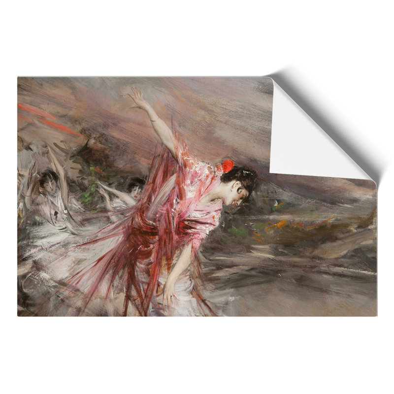 The Spanish Dancer by Giovanni Boldini - No Frame Painting, 30cm H x 42cm W x 0.1cm D