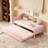 Upholstered L-Shaped Upholstered Daybed with Pop Up Trundle-315852230