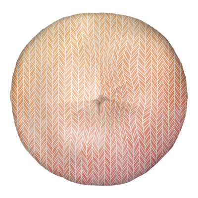 Katelyn Elizabeth Chevron Reversible Throw Pillow