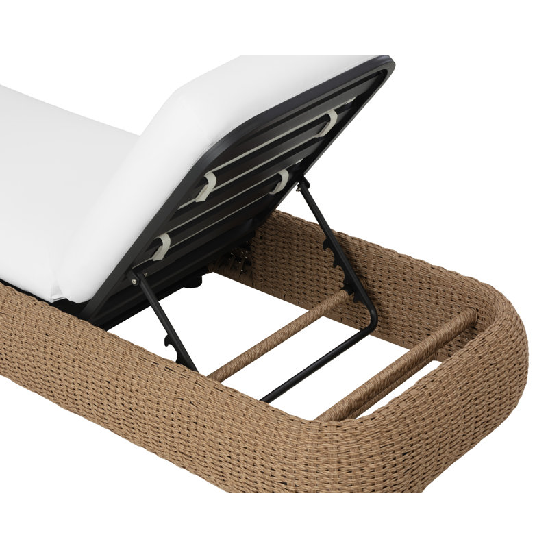 BARCELONE LOUNGER - NATUREL - STINSON BLANC