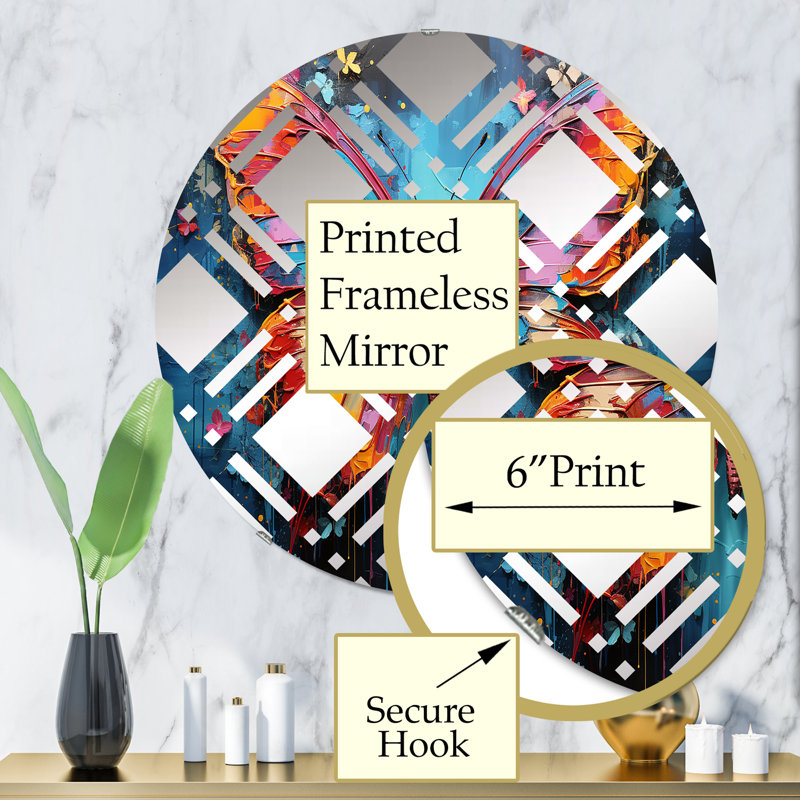 Anir Circle Mirror, 31.4" x 31.4"