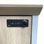 Classeur mobile à 3 tiroirs - Armoire piédestal verrouillable avec roulettes pour le bureau
