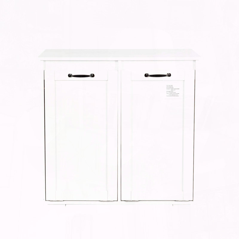 Armoire à linge avec 2 sacs à doublure amovibles