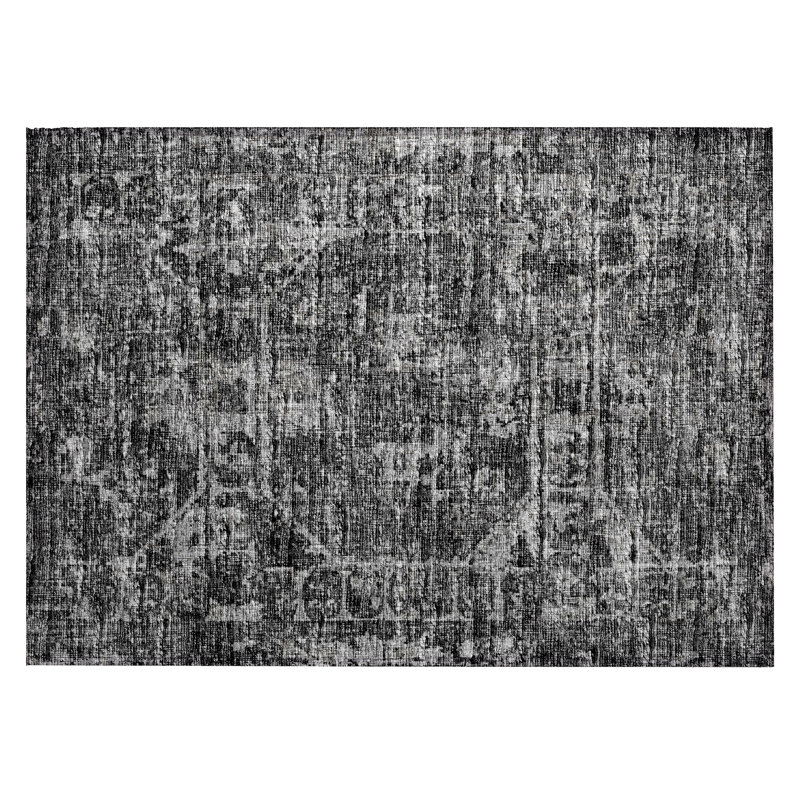 Fenwick Washable Oriental Indoor / Outdoor Rug, Rectangle 1'8" x 2'6"