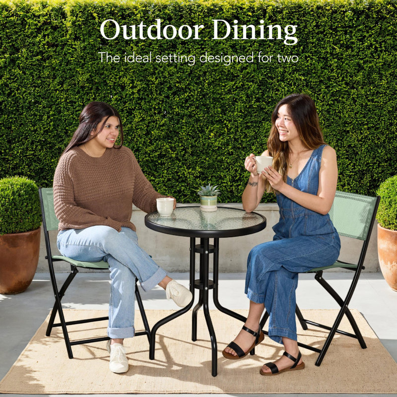 3-Piece Bistro Set, Sage