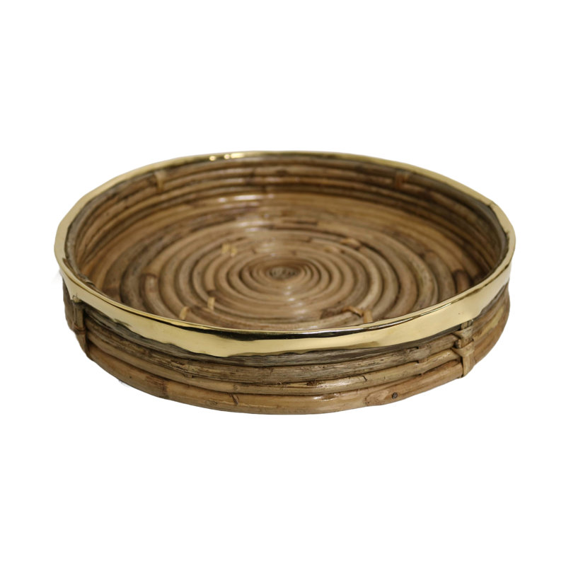 Bay Isle Home™ Cane Decorative Basket