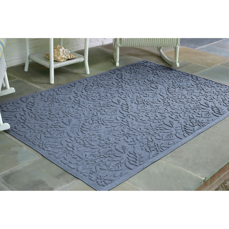 Paillasson WaterHog® Fall Day 35 po x 59 po, Gris moyen, Rectangle 2 pi 8 po x 4 pi 9 po