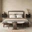Ensemble de 2 tables de chevet flottantes avec station de charge, tables de chevet murales avec tiroirs de rangement pour chambre à coucher et petits espaces