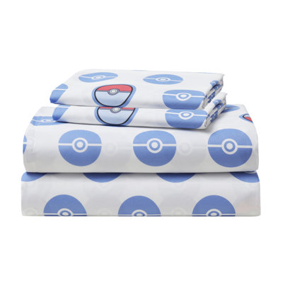 Pokemon Kids Microfiber Sheet Set