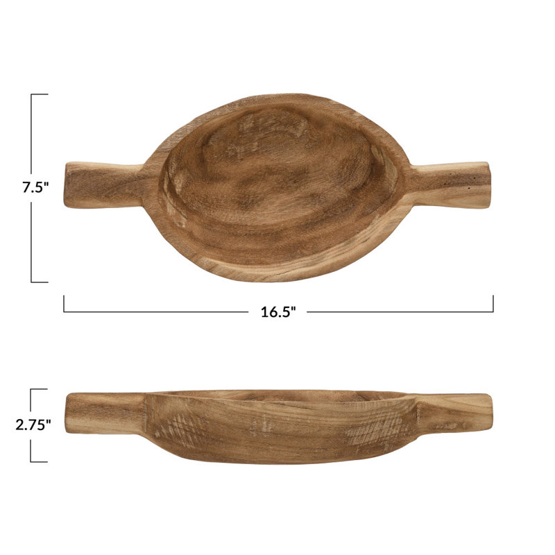Seabluff Solid Wood Tray 1