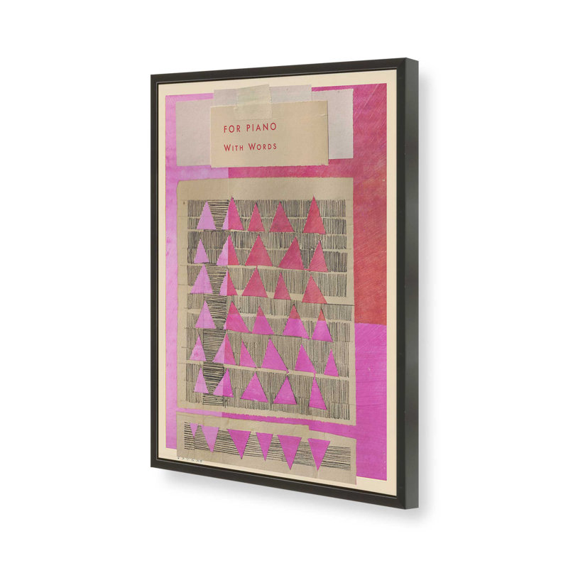 «Venus Collage II» par Lindsey Newman, reproduction d'art, H 12 po x l 8 po, Open Corner Framed Print without Mat Paper, Noir