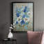 Toile encadrée de qualité supérieure Blue Garden II - prête à être accrochée-1278566107-1278566106