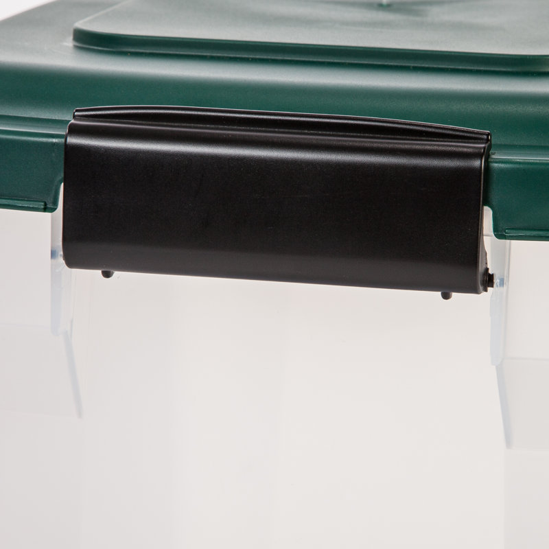 Large Clear Plastic Airtight Pet Food Container with Lid