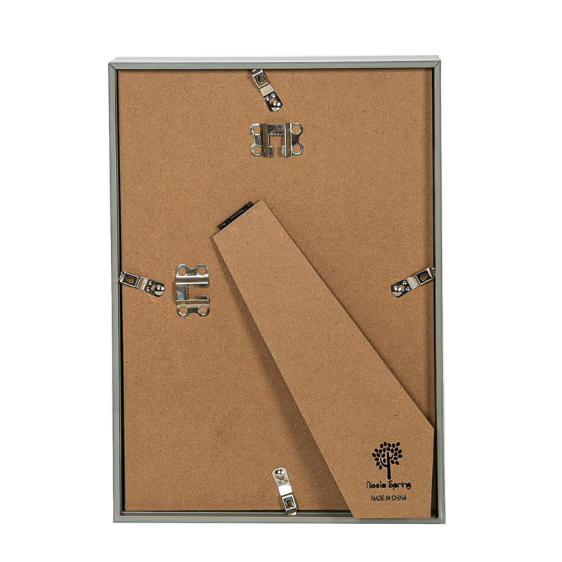Nicola Spring - Deep Box Photo Frames - A4 (8 x 12"), Grey