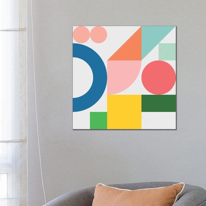 Playpark III - Print on Canvas, Wrapped Canvas, 66.04 cm H x 66.04 cm W x 1.91 cm D