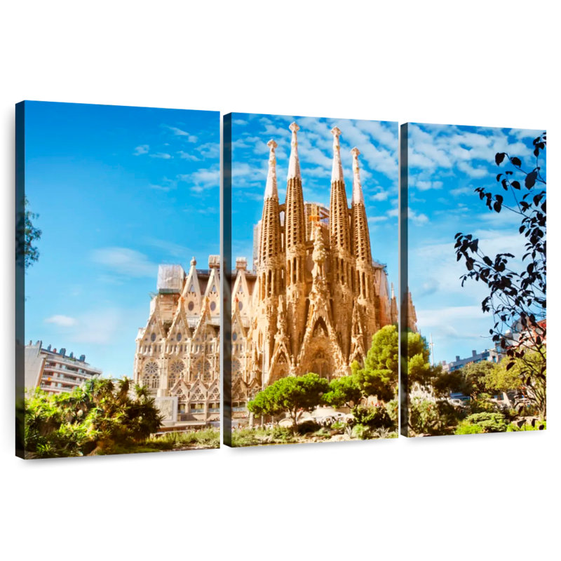 Église R camion Sagrada Familia, H 36 po x l 57 po