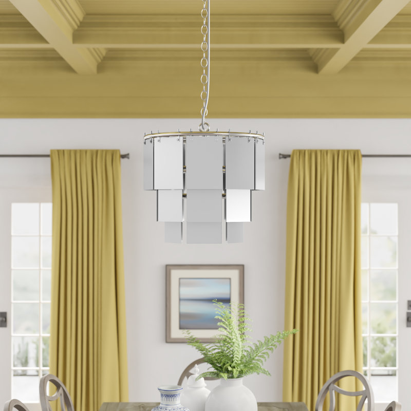 Oakland 1 - Light Chandelier, Stainless