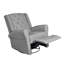 Chaise berçante inclinable, pivotante et pivotante Easton