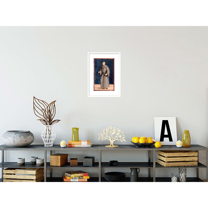 «Saint Anthony of Padua» par Raphael, impression giclée encadrée, H 21,75 po x l 15,94 po