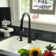 Lulani Moorea Sensor Pull Down Touchless Single Handle Kitchen Faucet