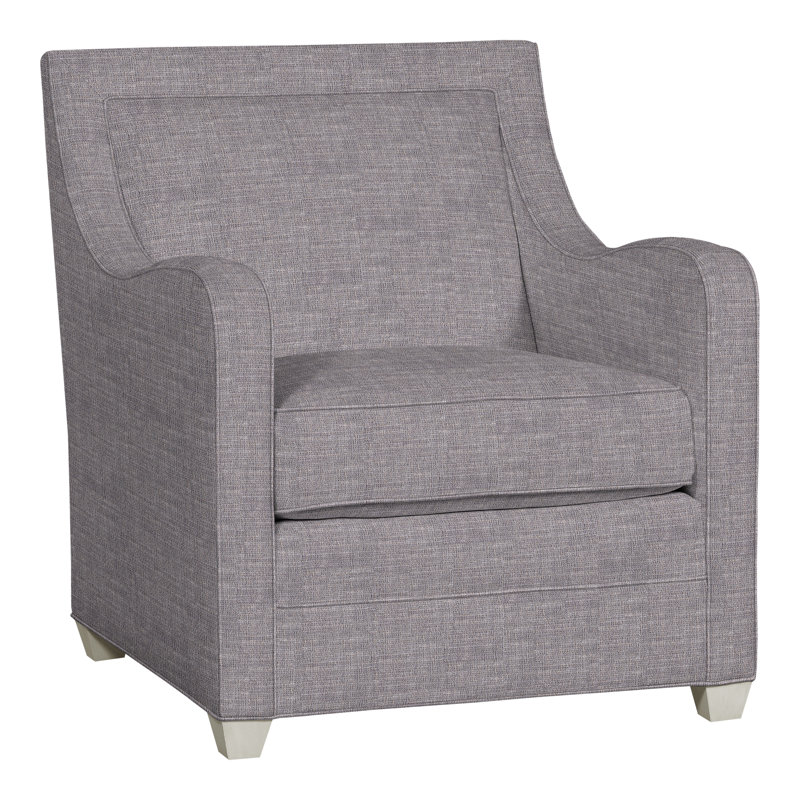 Haden Upholstered Armchair, Nomad Slate Crypton® Chenille, Navajo