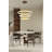 Cledia Modern 3 Light Hoop LED Chandelier