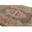 Vintage Distressed Rug, Elegant European-Style Floral Medallion - Rug & Kilim