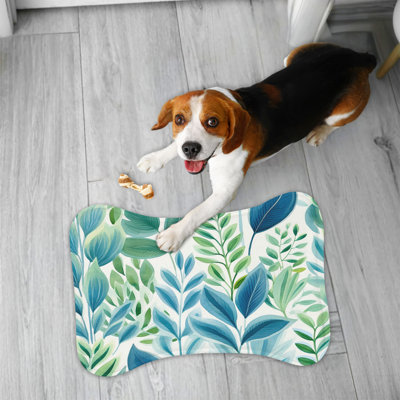 Botanical Textures - Tapis d'alimentation en os 1 pièce