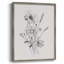 Impression florale vintage avec encadrement CCXCVI - bois massif-109679112