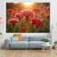 Art mural en verre rose avec œillet rose-129909567